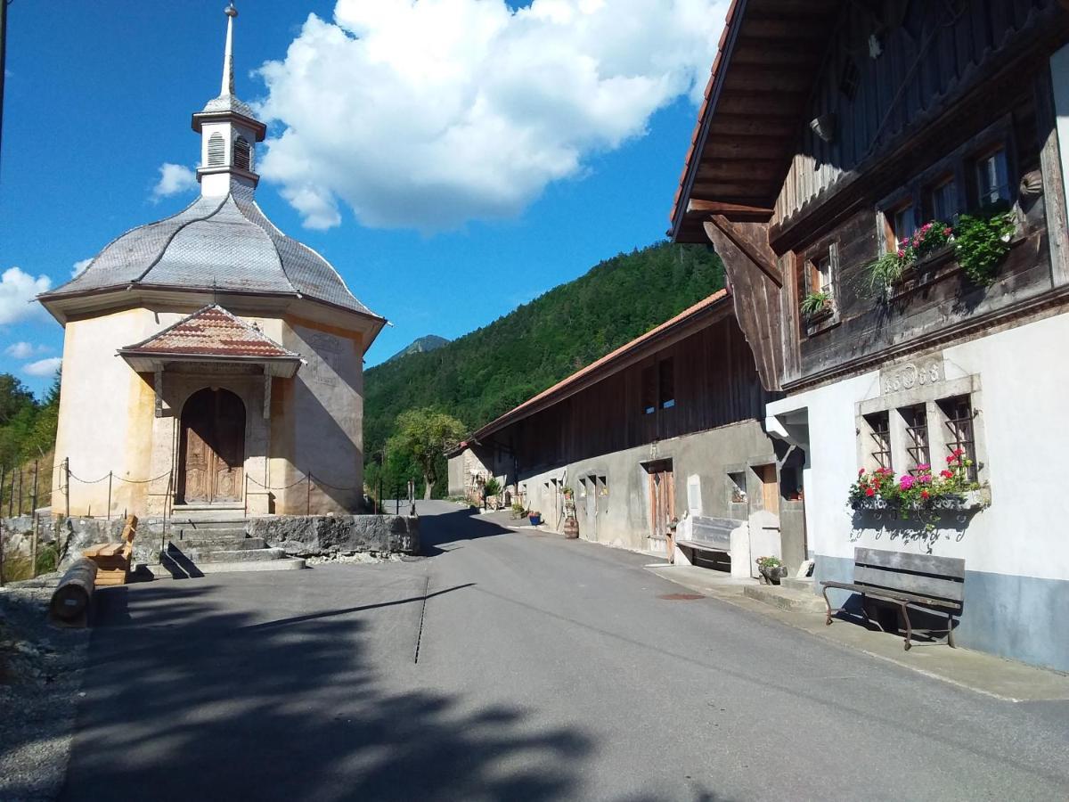 Vila Chalet Le Tsale Les Sciernes d'Albeuve Exteriér fotografie